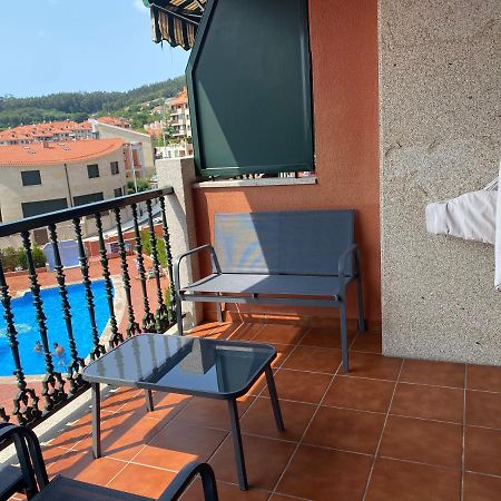 Apartamento Con Vistas Al Mar, Piscina Y Parking Appartement Sanxenxo Buitenkant foto