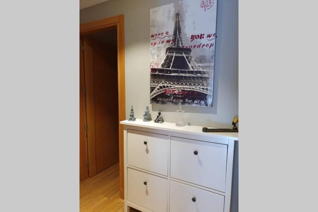 Apartamento Con Vistas Al Mar, Piscina Y Parking Appartement Sanxenxo Buitenkant foto